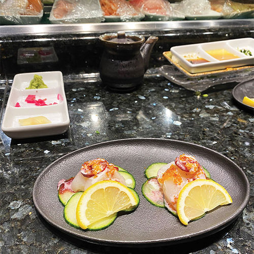 A dish at the Sakura Asian Bistro, the Alyeska Resort's sushi restaurant.